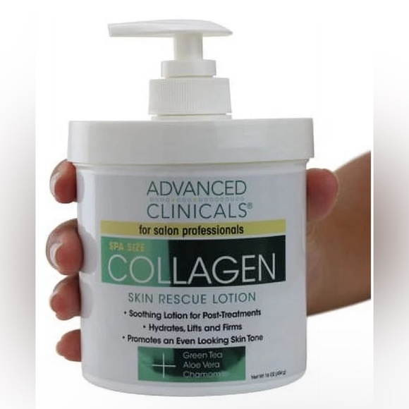 Advanced Clinicals Collagen Skin Rescue Lotion - Picture 1 of 4